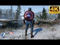 MCU CAPTAIN AMERICA THE FIRST AVENGER GAME Combats Gameplay (4K) | MARVEL'S AVENGERS
