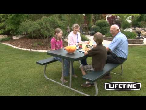 Lifetime 6-Foot Classic Folding Picnic Table