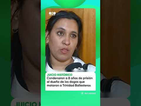 ⚖️ Condenaron al dueño de los dogos que mataron a Trinidad