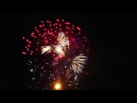 Rosenheimer Herbstfest Feuerwerk 2017 in 4K Qualität