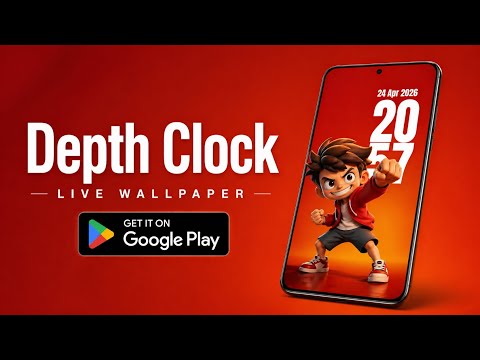 Depth Wallpaper & Clock – Live