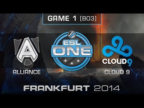 Cloud 9 vs. Alliance - Quarterfinals Map 1 - ESL One Frankfurt 2014 - Dota 2