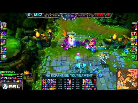 COW vs MKZ - Irelia Farming