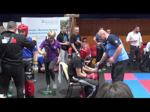 Bartosz Brauer (POL) vs Martin Bohdal (SK) Slovak Open 2016 LC Jun M  74kg