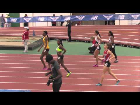 Girls 60m Hurdles EE Prelim Heat 8 - New Balance Nationals Indoor 2014