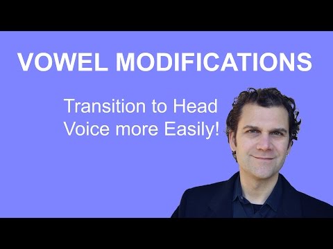 Vowel Modifications for Singing - Quick Tip