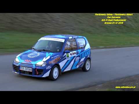 Florkiewicz Adam / Florkiewicz Albert  - Fiat SC  - KJS 31 Rajd Podkarpacki Krosno 01-12-2019