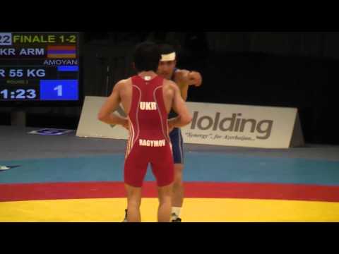 EM2011 FINAL RINGEN GR 55KG  RAGYMOV (UKR) - AMOYAN (ARM)