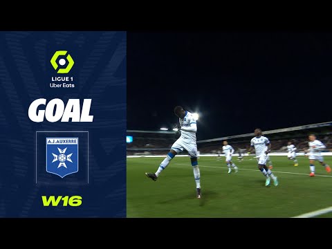 Goal Mbaye NIANG (30' pen - AJA) AJ AUXERRE - AS MONACO (2-3) 22/23