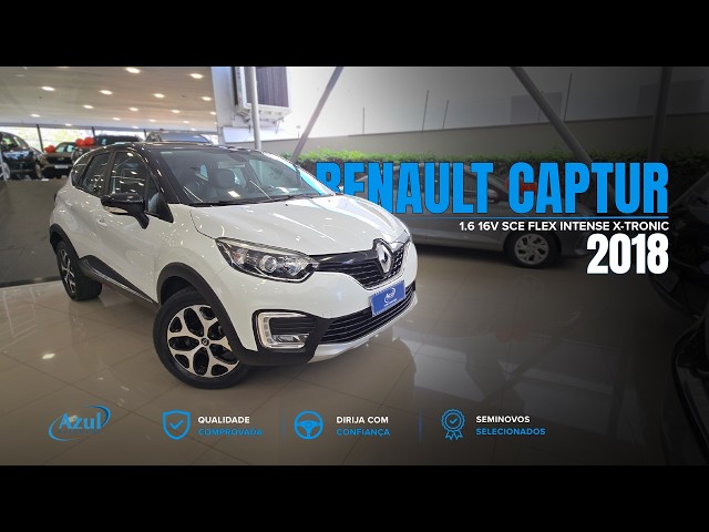 Vídeo RENAULT CAPTUR 1.6 16V SCE FLEX INTENSE X-TRONIC