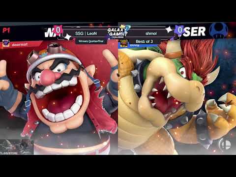 GGxC 1 - SSG  LeoN (Bowser) Vs. shmol (Wario) - Top 64: Winners Quarter-Final