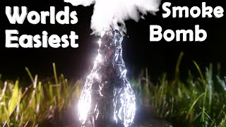 The Easiest Way To Make a Smoke Bomb Ever! - Cool 