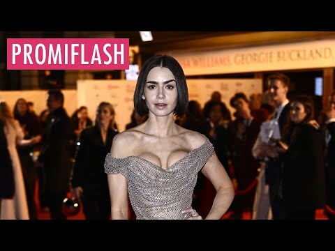 Video Thumbnail: Lily Collins glänzt auf "Teufel trägt Prada"-Musicalpremiere