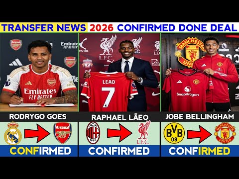 🚨 CONFIRMED: DONE DEALS 2026 LATEST TRANSFERS OF JANUARY 💥| SOLSKJÆR, OSIMHEN & Man Utd New Coach ✅️
