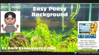 EZ Back Easy Peasy Aquarium Backgrounds