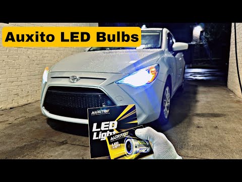 2016- 2020 Toyota Yaris / Scion iA Auxito LED headlight bulb, reverse light bulb replacement
