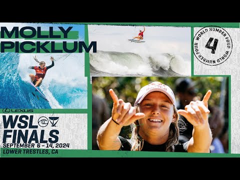 Australia's Molly Picklum is ready to cap off a Historic season w/ a World Title | Lexus WSL Finals