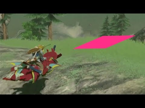 Figuring out how to ride Prince Sidon anywhere (another new glitch) Breath of the Wild OneTimeGlitch
