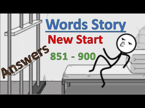 New Start | Day 851 - 900 | Answers Provided | Words Story