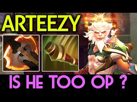 Arteezy Dota 2 [Monkey King] Is he too OverPower ??