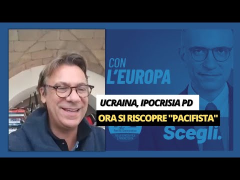 Ucraina, ipocrisia Pd: ora si riscopre "pacifista" - Zuppa di Porro 11 ott 2022