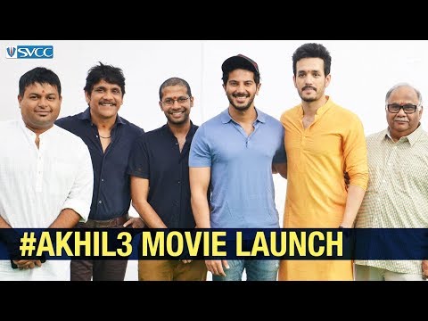 Akhil Akkineni New Movie Launch | Venky Atluri | Thaman S | #Akhil3 | BVSN Prasad | SVCC Video