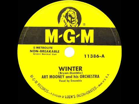 1952 Art Mooney - Winter (with vocal chorus)