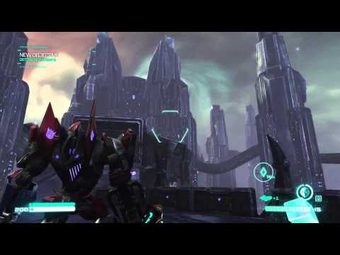 Transformers Fall of Cybertron [PC] - Starscream Gameplay