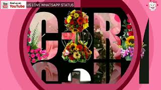 New C+R Letter whatsapp status video   Status Empo