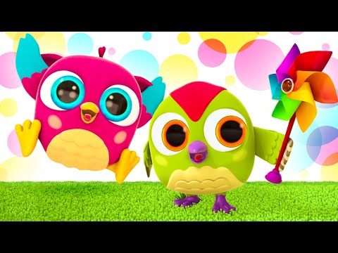 🔴 Nuevos dibujos aminados del Búho Hop Hop para niños.