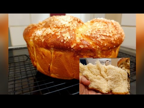 Козунак на конци без месене на ръка с квас / Bulgarian Easter Bread Kozunak with sourdough