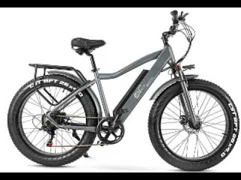 CMACEWHEEL J26 Electric Bike, 26*4.0'' CST Tire 750W Motor, 45km/h Max Speed 110km Max Range  EU9.NL
