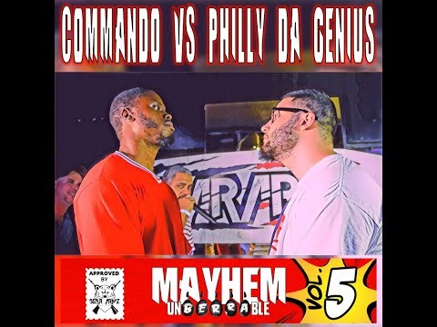 UnBerrable Mayhem 5 - Commando Vs Philly Da Genius
