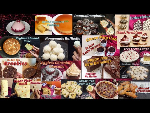 Valentine's day dessert compilation | Sugar free dessert compilation | Ep:111