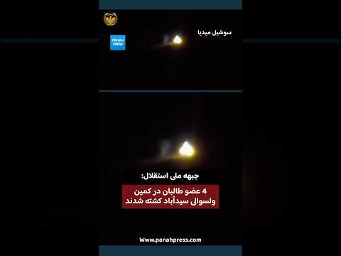 ۴ عضو طالبان در کمین ولسوالی سیدآباد کشته شدند. video thumbnail