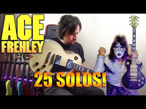 Tribute to Ace Frehley "Part 2" (1951-2025) RIP🌹- 25 of his best solos by Ignacio Torres (NDL)