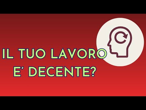 Il mito del "decent work" : quando la psicologia del lavoro dimentica la realtà