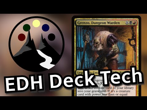 Grenzo, Dungeon Warden - From a Land Down Under - $50 Budget Commander Deck Tech - Command Valley