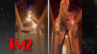 Joe Francis' Mexican Property Casa Aramara Catches Fire, Crazy Blaze | TMZ