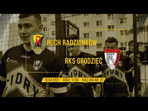22 kolejka IV ligi (grupa I): RUCH RADZIONKÓW - RKS GRODZIEC