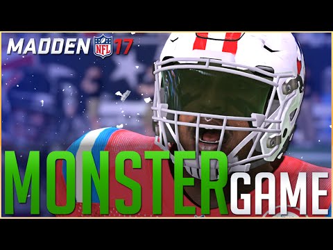 MADDEN 17 CAREER MODE GAMEPLAY: MONSTER GAME & REDEMPTION!