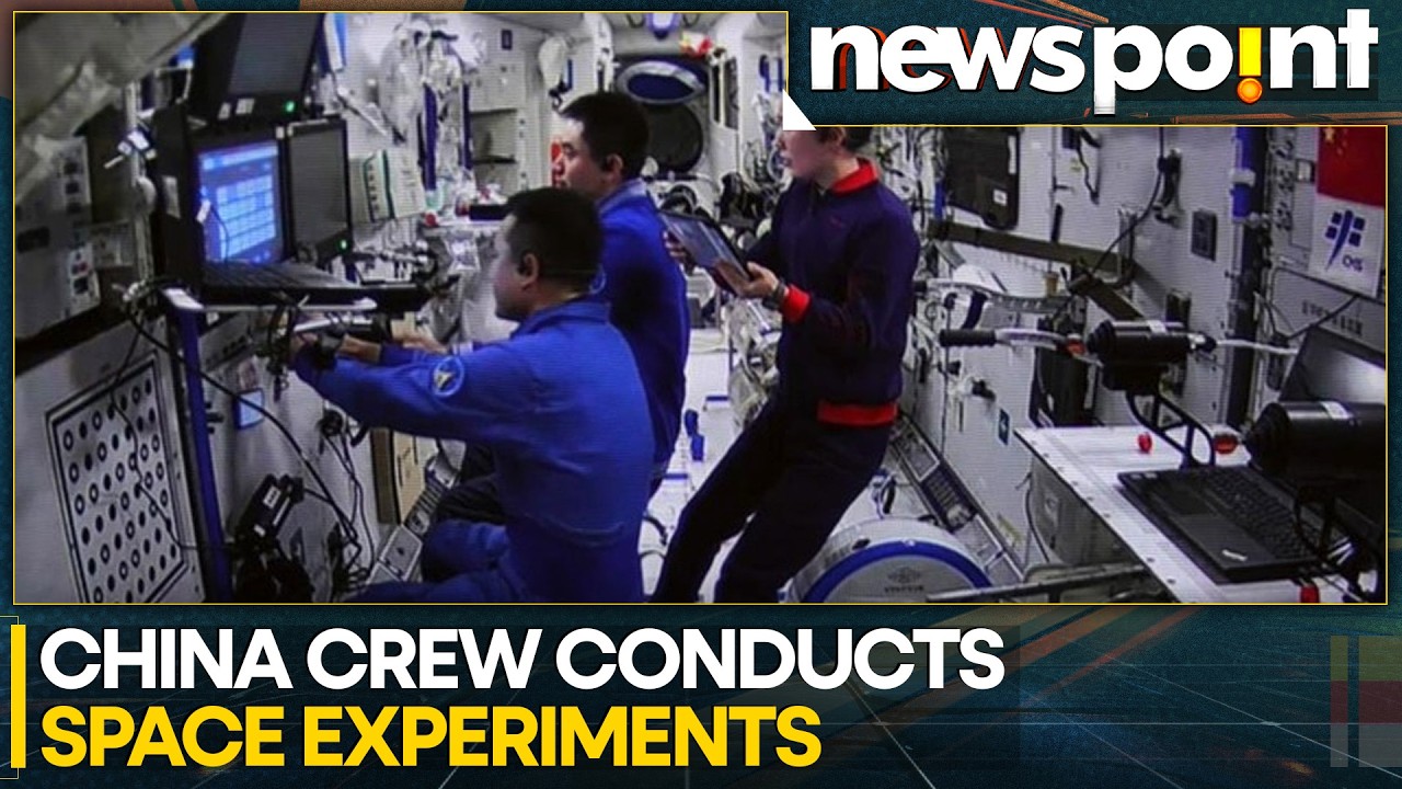 Shenzhou-23 Crew Marks 50 Days in Space; Tiangong Astronauts Study Microgravity | WION Newspoint