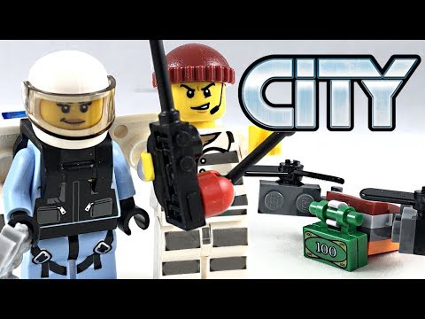 YouTube thumbnail: LEGO City Sky Police Jetpack review! 2019 polybag 30362!