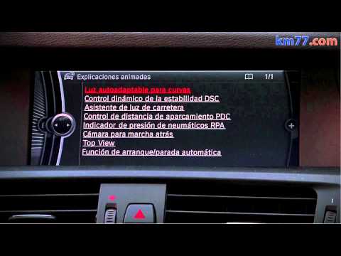 BMW X3 2011. Instrucciones del iDrive