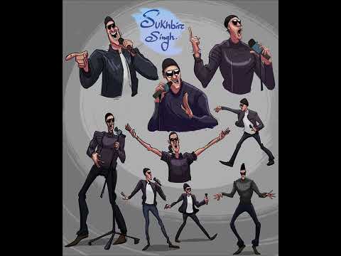 " SUKHBIR SINGH " Character design development | Tare gin gin | @T_series | @Sukhbir Singh