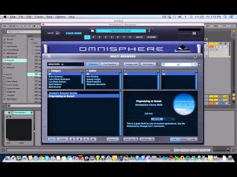 Ableton Live Techs Omnisphere Talk: Guitars Review