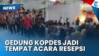 Gedung Koperasi Desa Merah Putih di Pacitan Dipakai Buat Acara Resepsi Jadi Perdebatan Warganet
