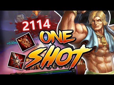 Smite: Hercules ONE SHOT CRIT BUILD - THEY GOT DELETED!