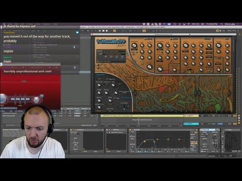 Chris Lake (Production Stream - Josement - All Night Alone Edit Breakdown)  Twitch Stream