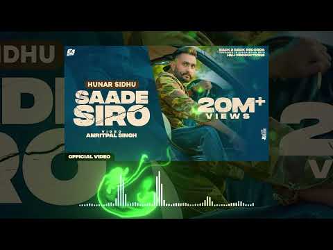 SAADE SIRO | Hunar Sidhu | Latest Punjabi Songs 2022 | Concert Hall | DSP Edition Punjabi Songs
